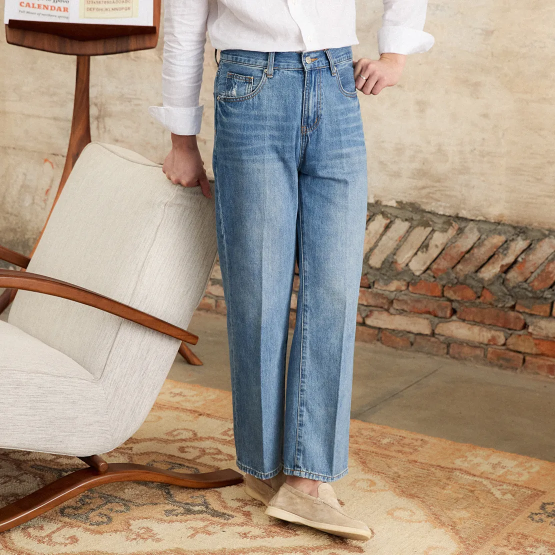 2406110649470322600.webp Summer Thin Retro Jeans - Image 5