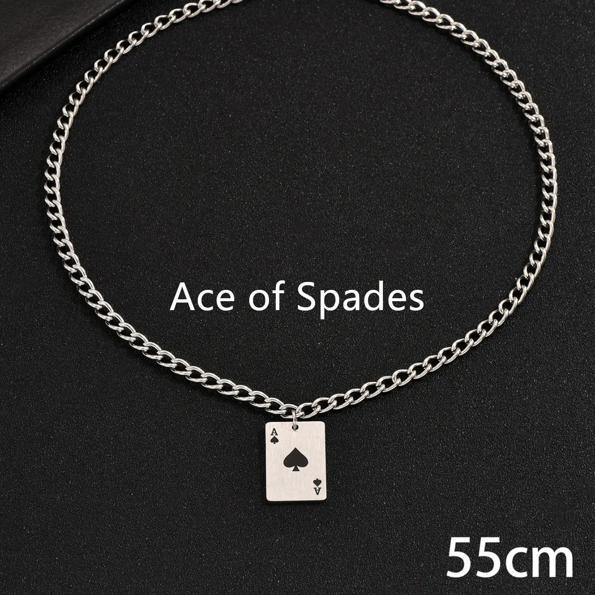2406190910590326400.webp Creative Stainless Steel Poker Black Peach A Necklace For Men - Image 18