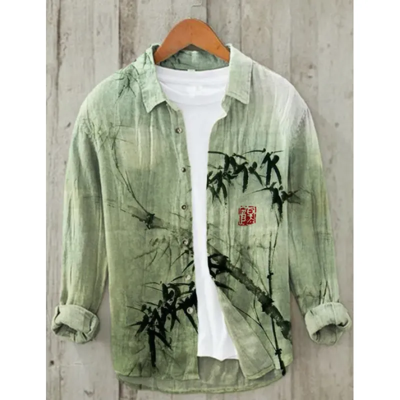 e163950a-96a9-4445-93de-98076e396f89.webp New Casual Printed Hawaiian Shirt Men - Image 7