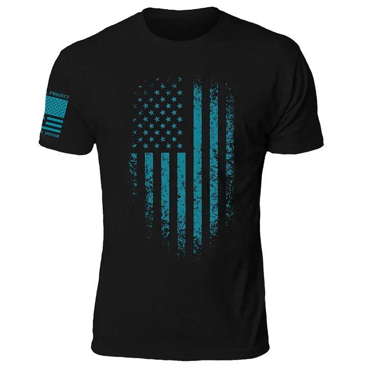 Teal-1-1.webp Distressed Flag - Image 5